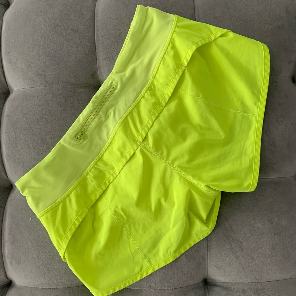 Lululemon Speed Shorts 6 Ray - Picture 2 of 8